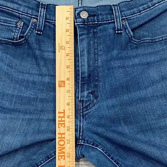 Levis 541 Jeans Mens 36x34 (36x32) Blue Straight Relaxed Fit Blue Dad Levi's - Picture 10 of 14